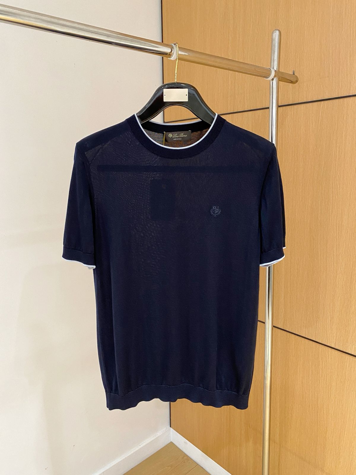 LORO PIANA Silk and Cotton-Blend T-Shirt