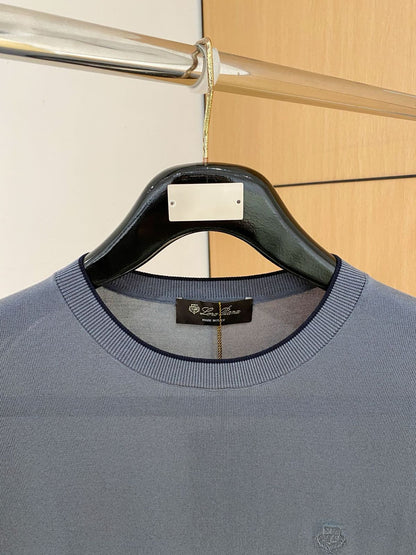 LORO PIANA Silk and Cotton-Blend T-Shirt
