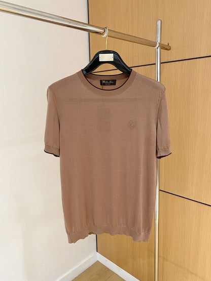 LORO PIANA Silk and Cotton-Blend T-Shirt