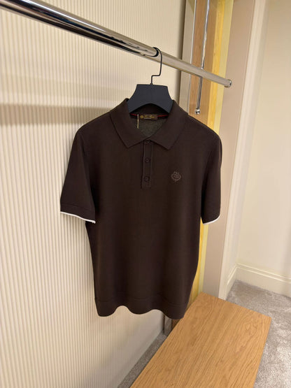 Loro Piana Polo Shirt Cashmere, Silk