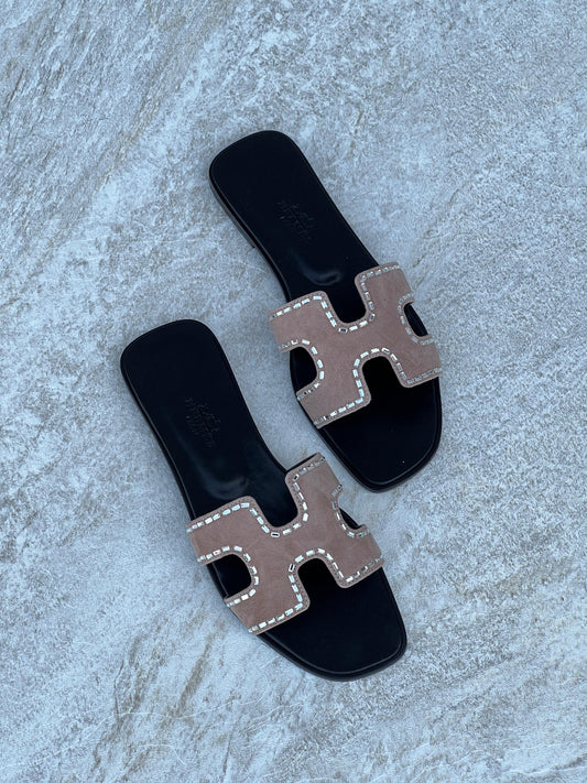 Hermes Oran Sandals
