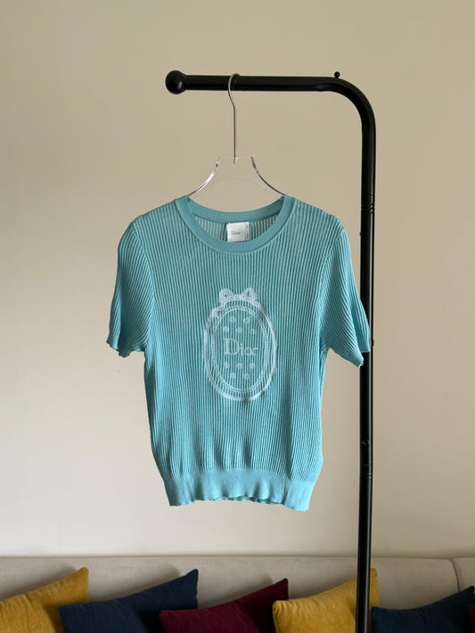 Dior Médaillon Short-Sleeved Sweater