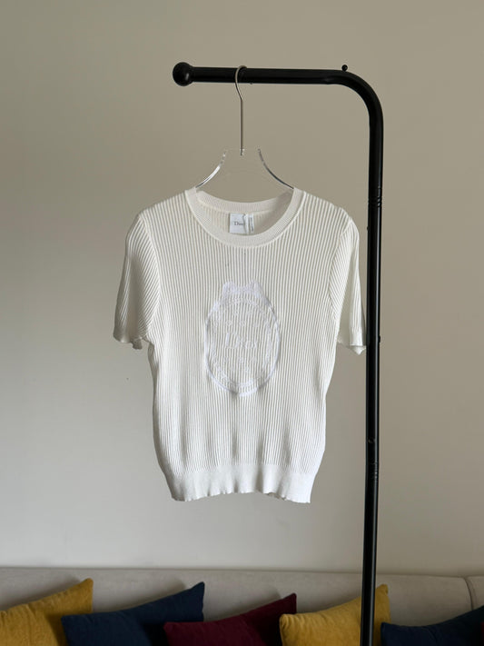 Dior Médaillon Short-Sleeved Sweater