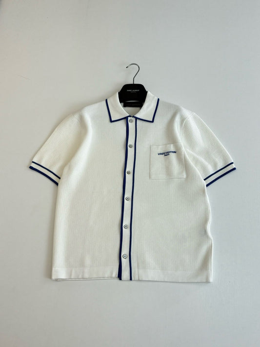 Louis Vuitton Waffle Signature Short-Sleeved Shirt