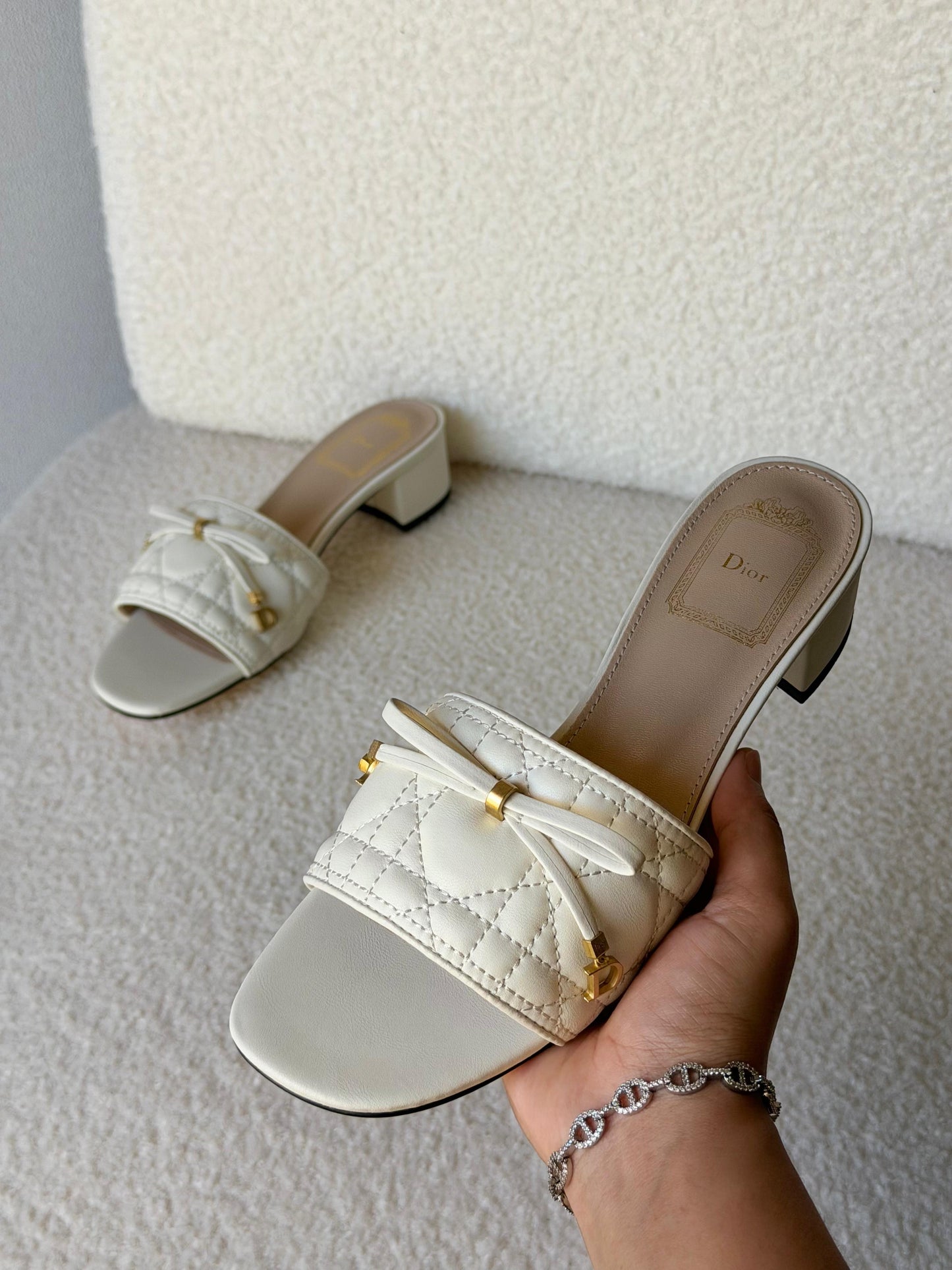 Dior Cannage sandals