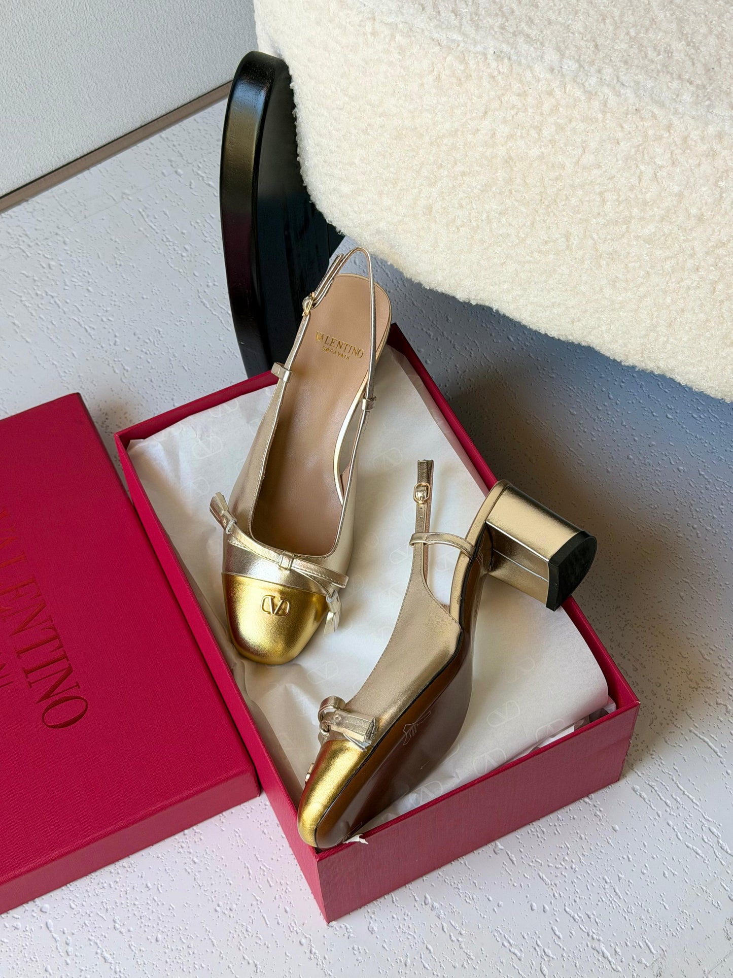 Valentino Garavani Valet Du Roi ballerinas