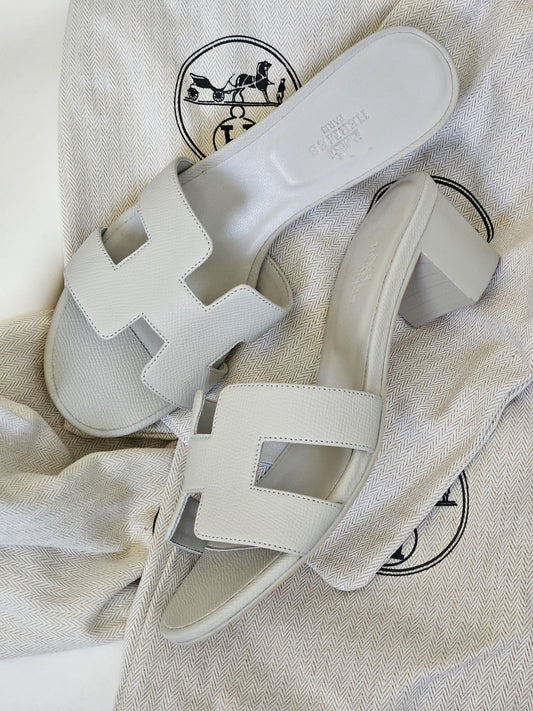 Hermes oran sandals