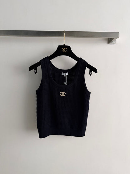 Chanel Sleeveless Tops