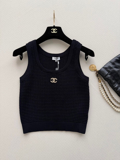 Chanel Sleeveless Tops