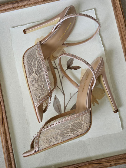 Andrea Wazen Katy 105 slingback pumps