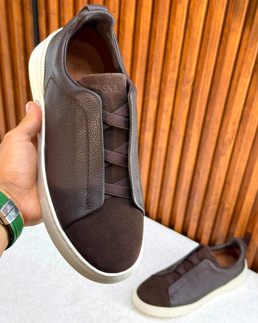 Zegna Triple Stitch Sneakers