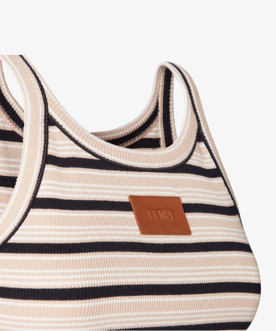 Fendi Striped Tank Top