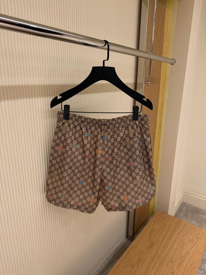 Gucci GG Supreme-print Swim Shorts