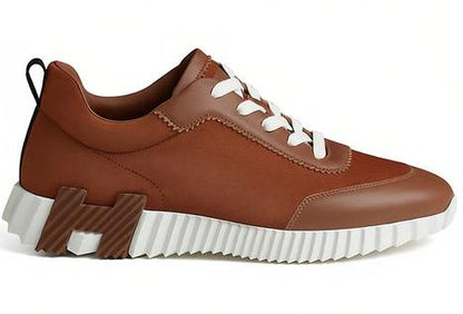 Hermes Bouncing "Brown" Luxury Casual Sneakers UAE