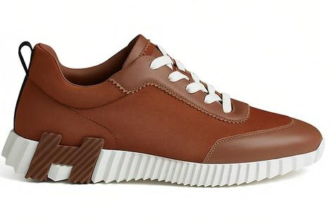 Hermes Bouncing "Brown" Luxury Casual Sneakers UAE