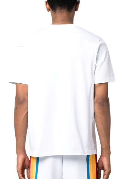 Casablanca Casa Way Graphic-Print T-Shirt "White" Premium Casual Tee UAE