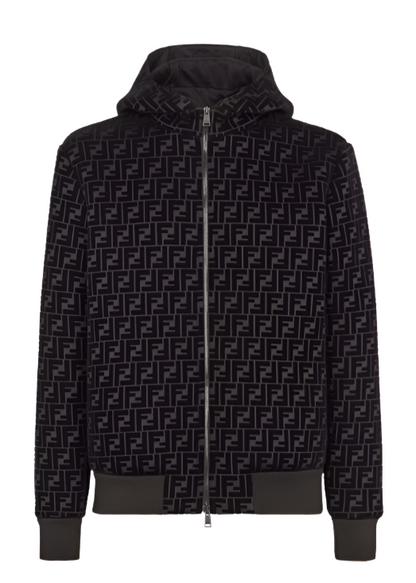Fendi Black Jersey Sweatshirt Designer Sweatshirt UAE