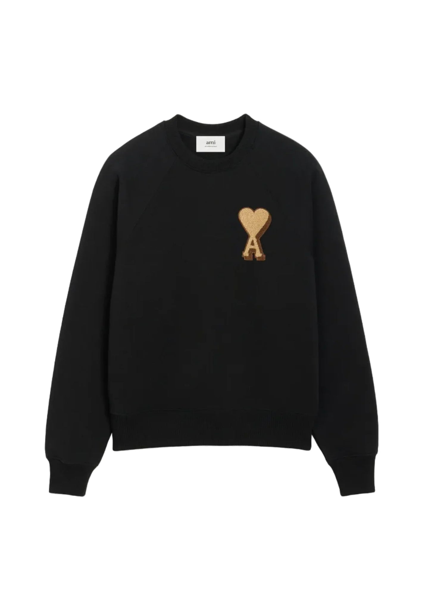 AMI Paris Ami de Coeur "Black" Designer T-Shirt UAE