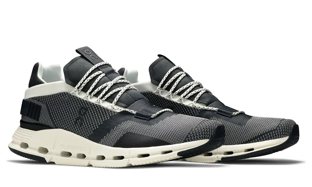 On Cloudnova "Black White" Lifestyle Sneakers UAE