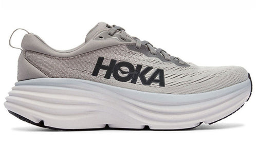 HOKA ONE ONE Bondi 8 "Grey" Cushion Running Shoes UAE