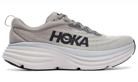 HOKA ONE ONE Bondi 8 "Grey" Cushion Running Shoes UAE
