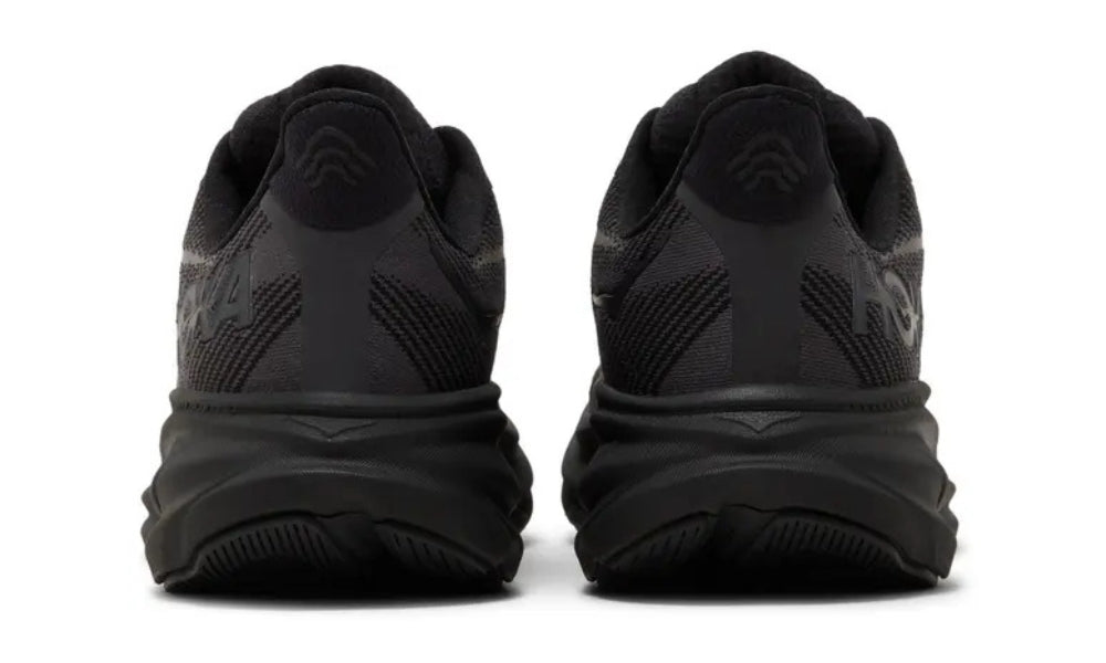 Hoka Clifton 9 "Black" Running Shoes UAE