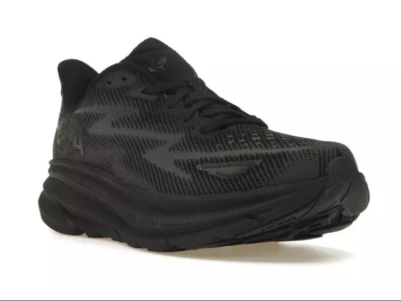 Hoka Clifton 9 "Black" Running Shoes UAE