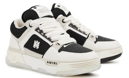 Amiri MA-1 "White Black" Contrast Sneakers UAE