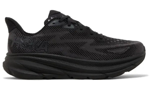Hoka Clifton 9 "Black" Running Shoes UAE