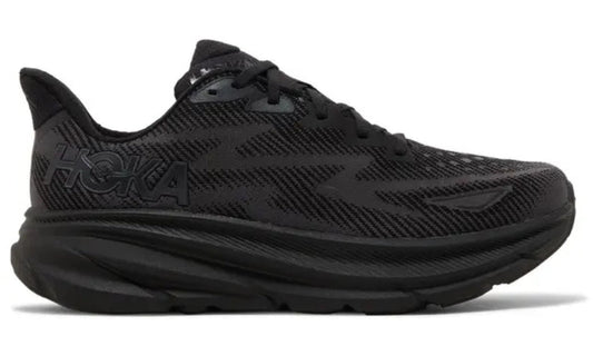 Hoka Clifton 9 "Black" Running Shoes UAE