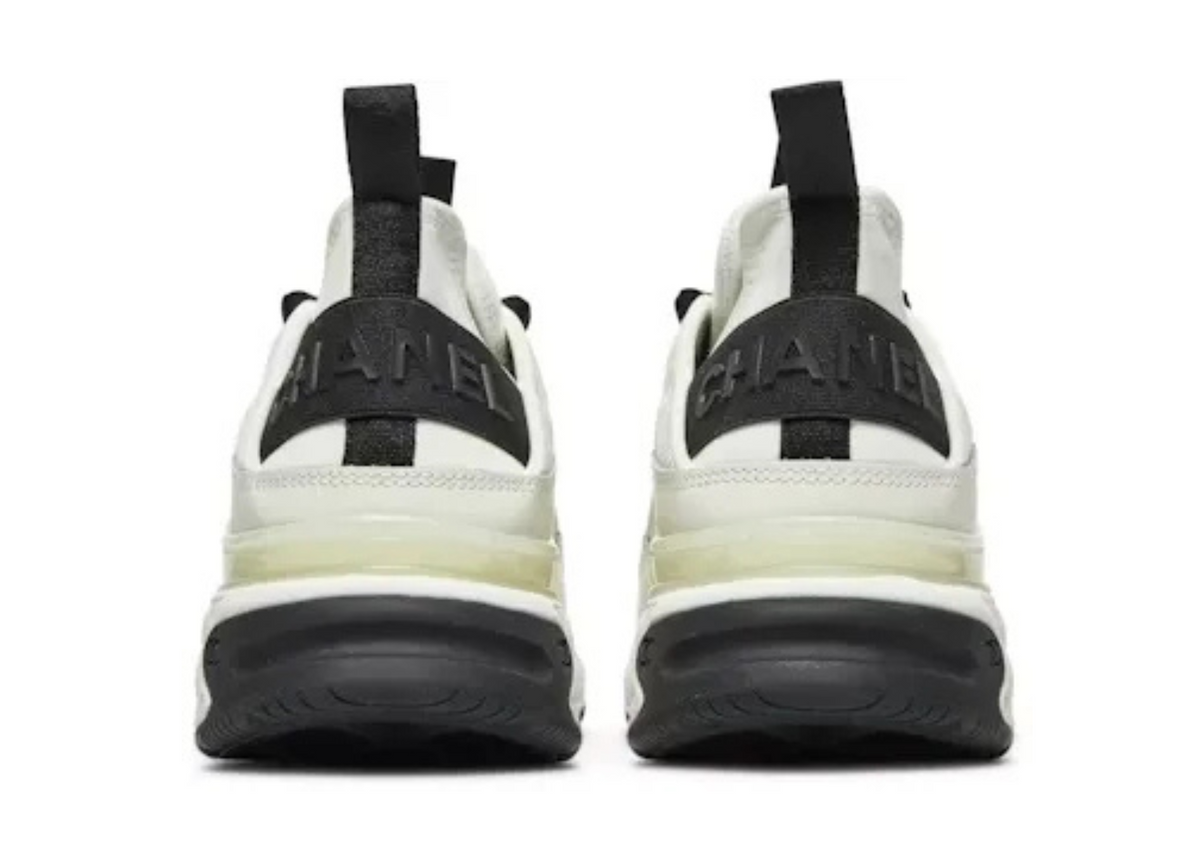 Chanel Velvet Calfskin Mixed Fibers Sneaker "Ivory" Elegant Designer Sneakers UAE