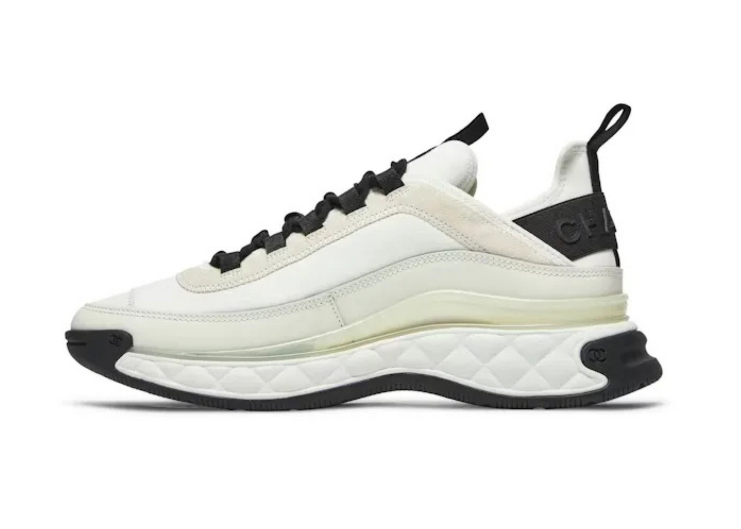 Chanel Velvet Calfskin Mixed Fibers Sneaker "Ivory" Elegant Designer Sneakers UAE