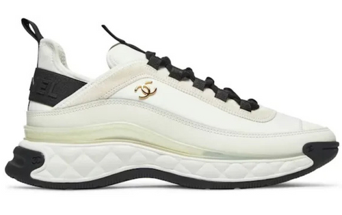 Chanel Velvet Calfskin Mixed Fibers Sneaker "Ivory" Elegant Designer Sneakers UAE