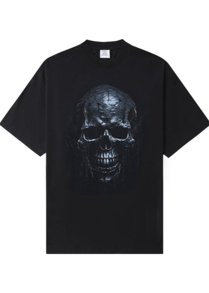 Vetements Skull Metal T-Shirt Edgy Print Tee UAE