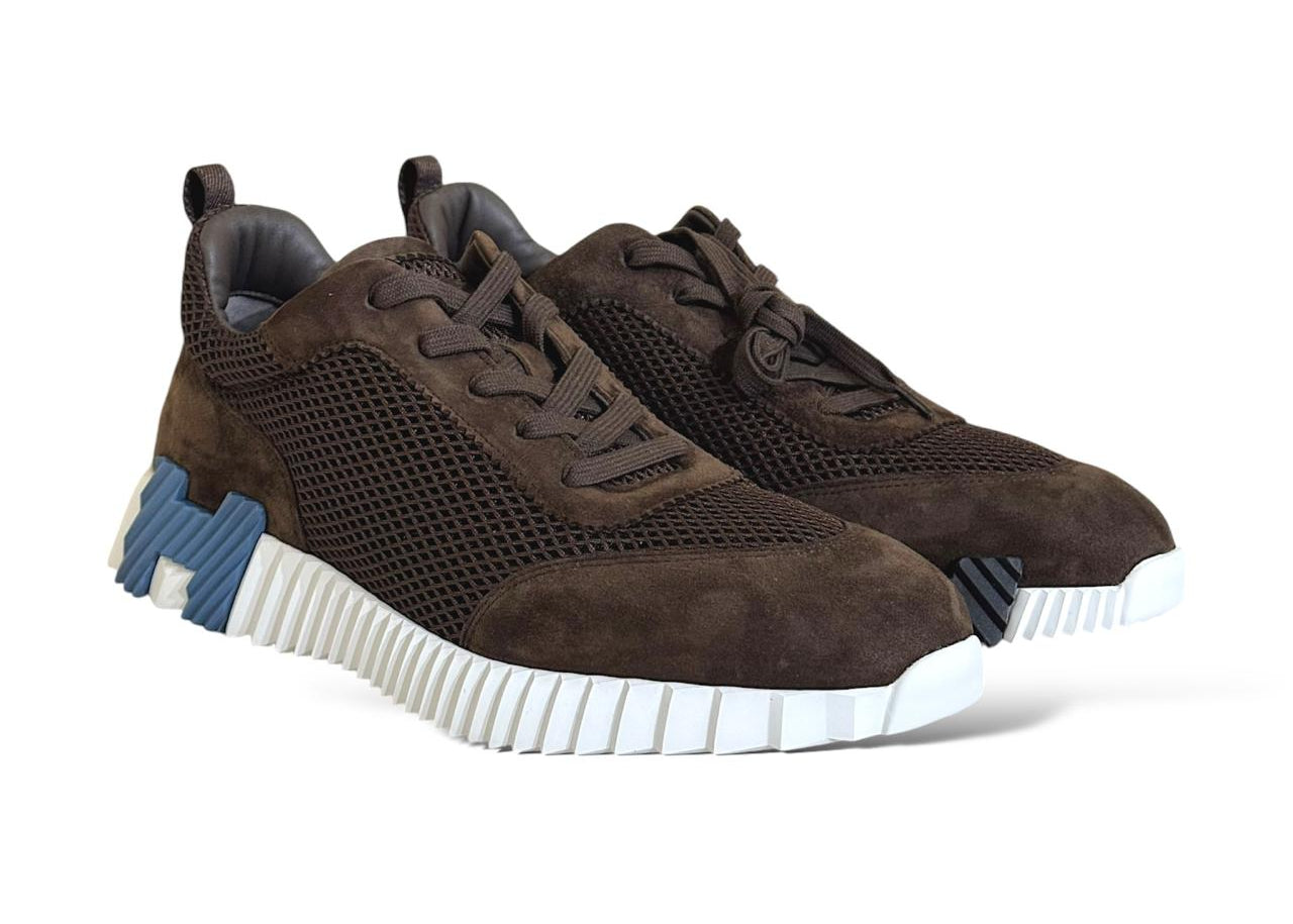 Hermes Bouncing Sneakers "Bark" Premium Brown Sneakers UAE