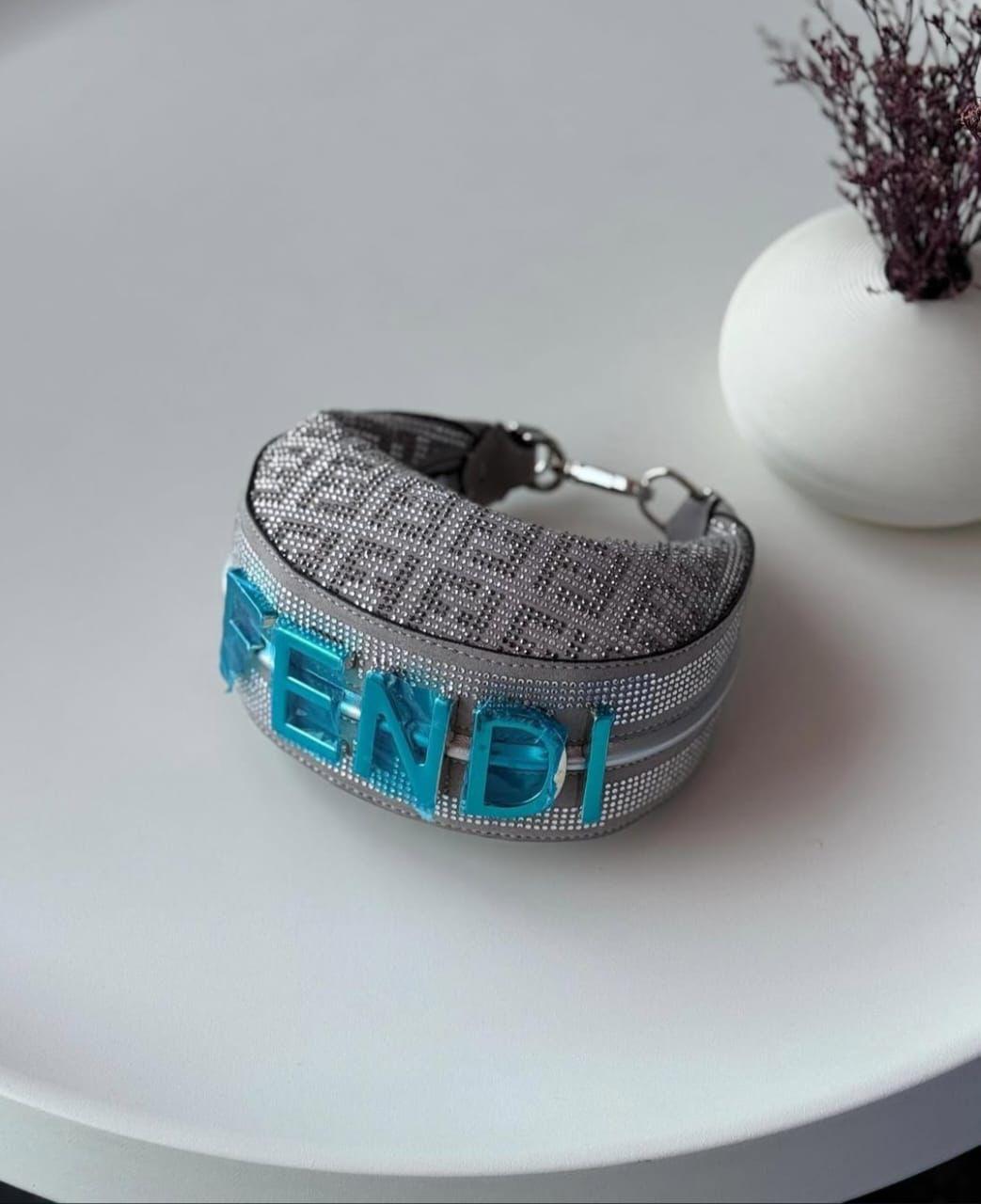 Fendi bag silver