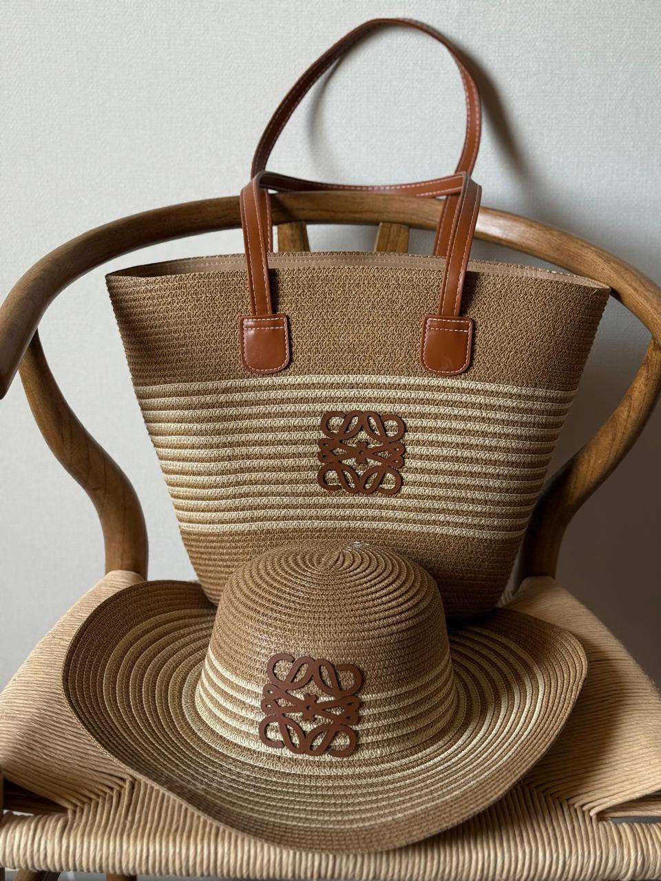 Loewe bag tote &hat- beach set