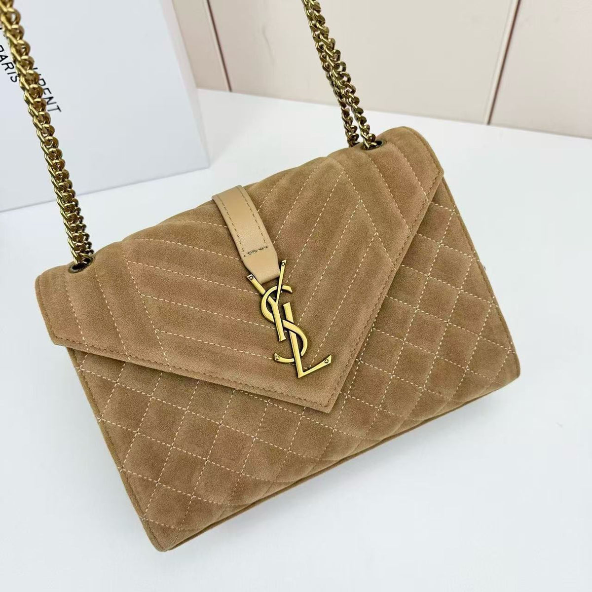 Ysl bag suede