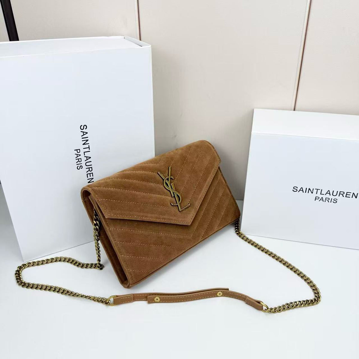 Ysl bag suede