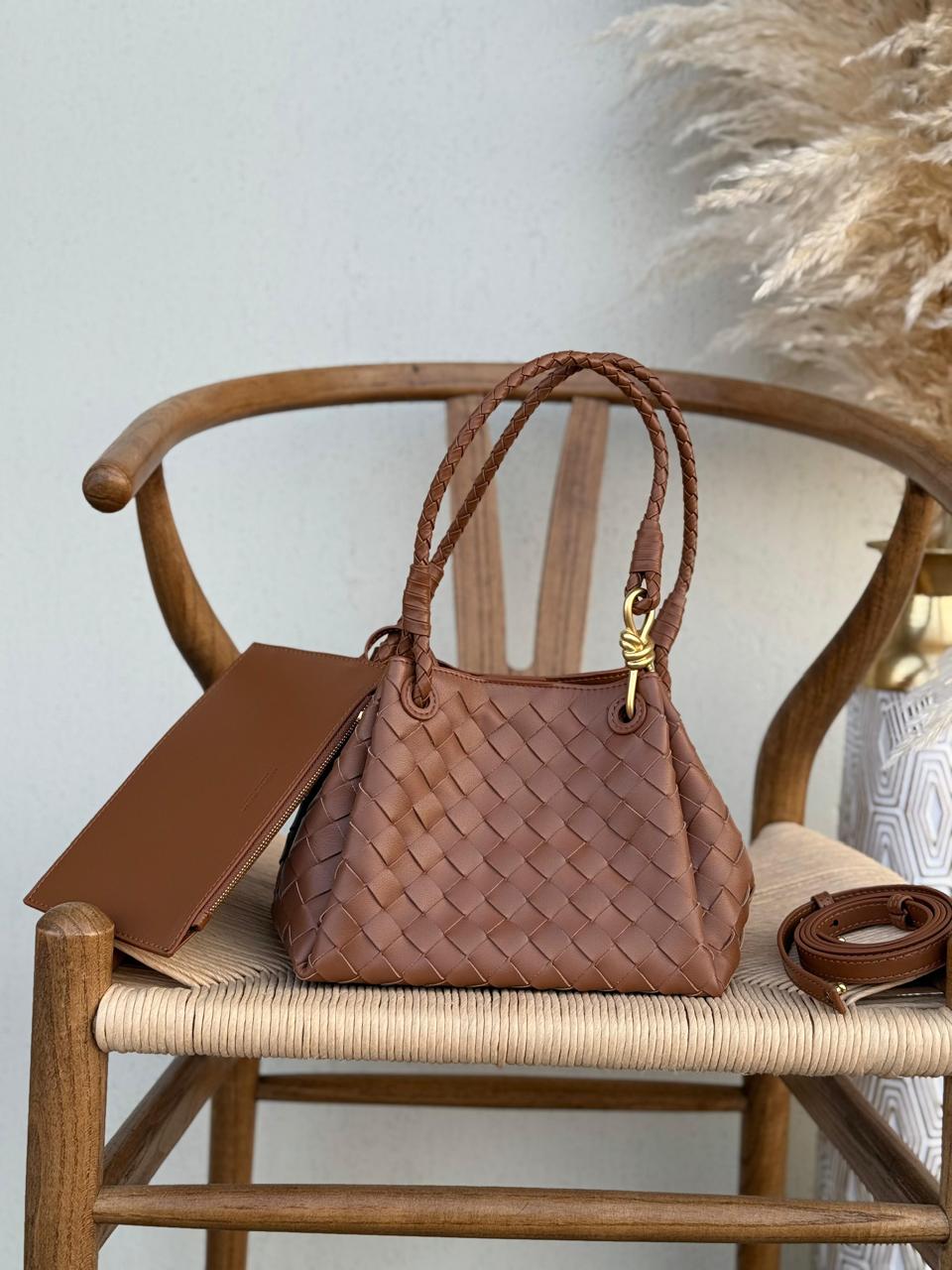 Bottega bag with wallet