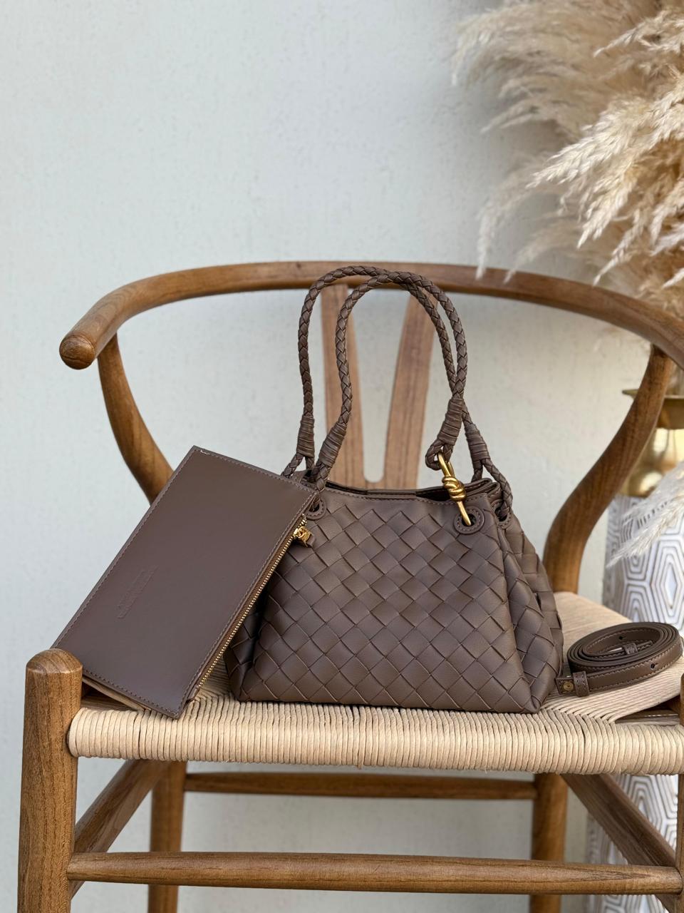 Bottega bag with wallet