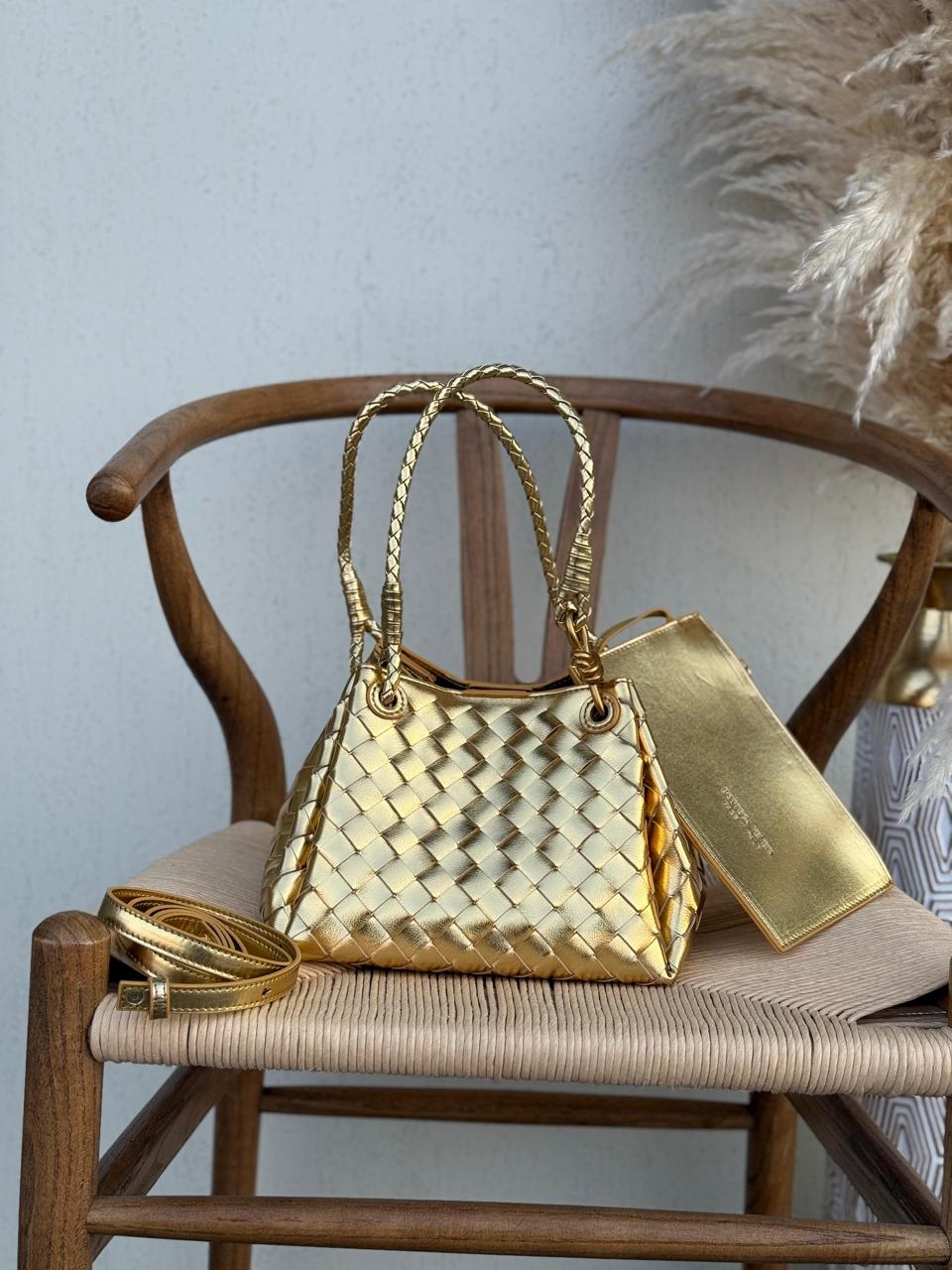 Bottega bag with wallet