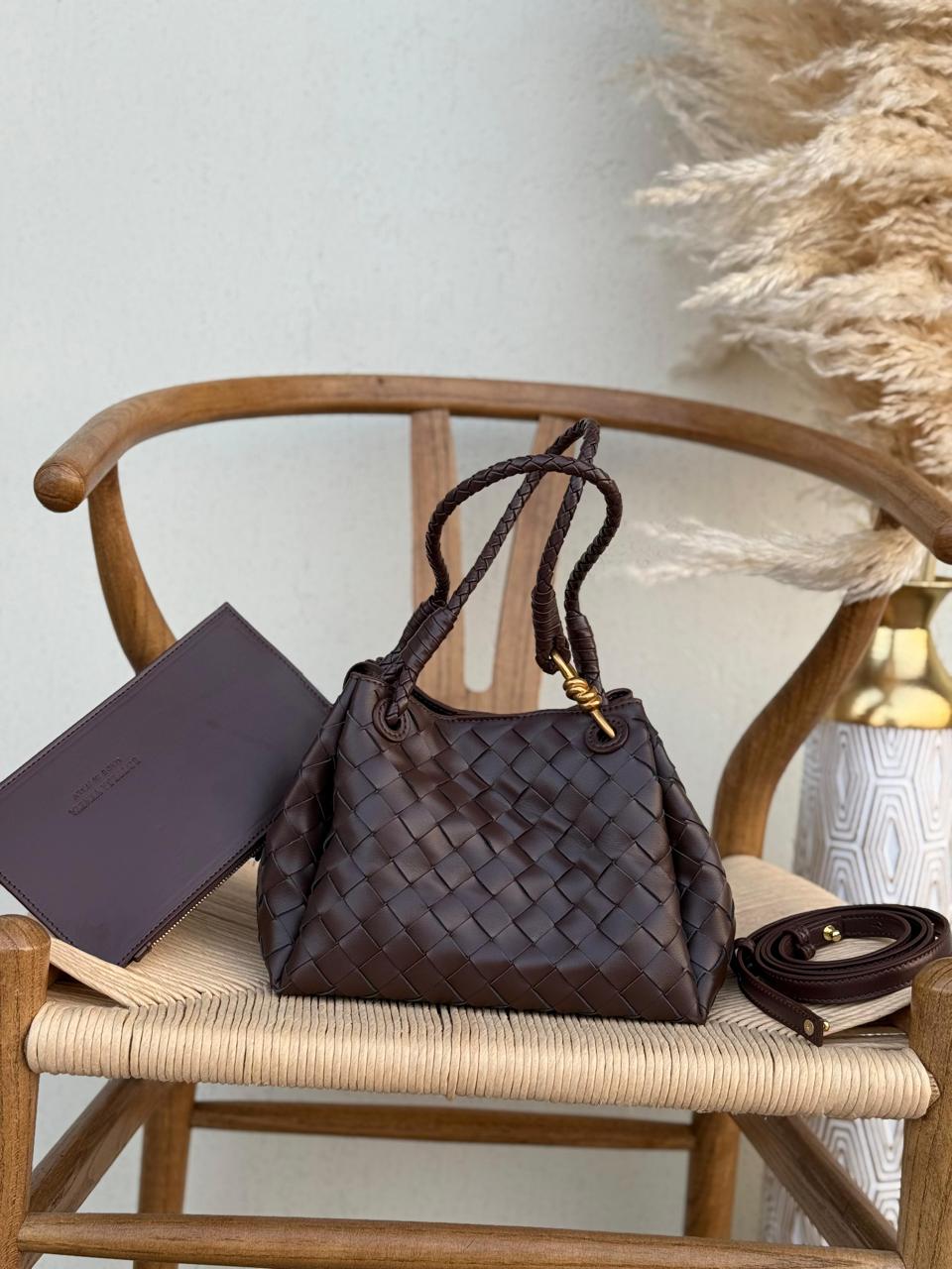Bottega bag with wallet