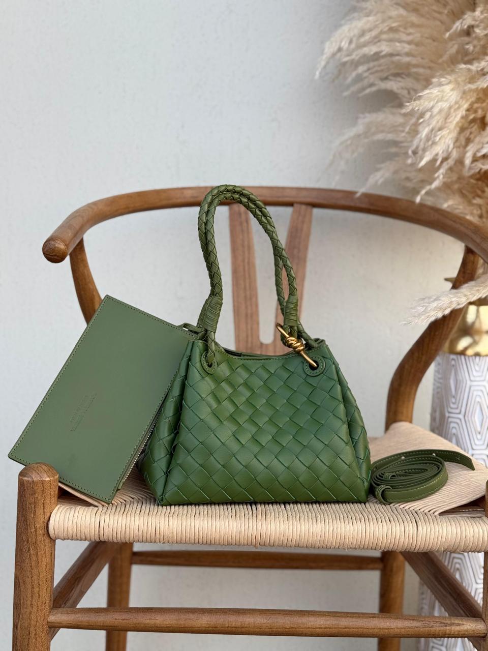 Bottega bag with wallet
