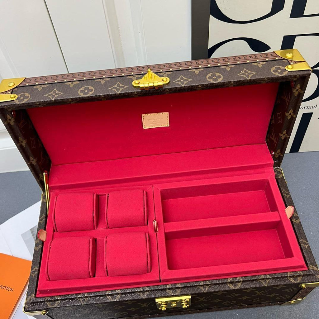 Lv bag - jewelry box - double layer