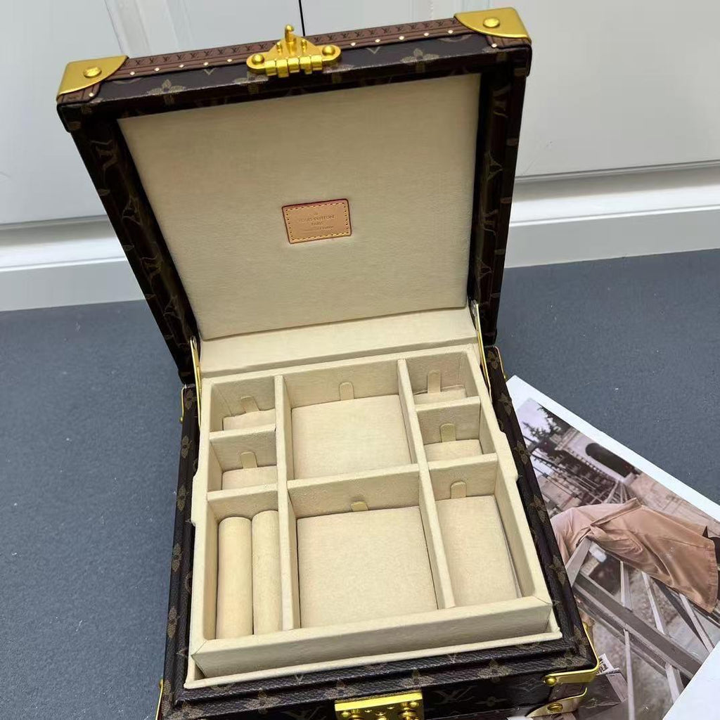 Lv bag - jewelry box double layer