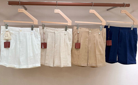 Loro Piana Linen shorts