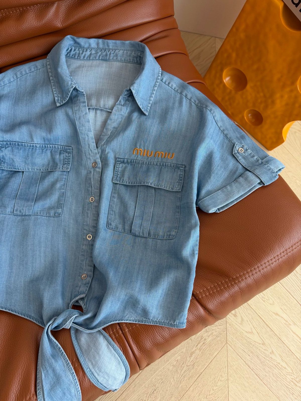 MIU MIU Denim Shirt
