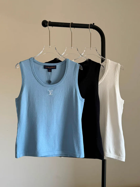 Louis Vuitton Ribbed Tank Top