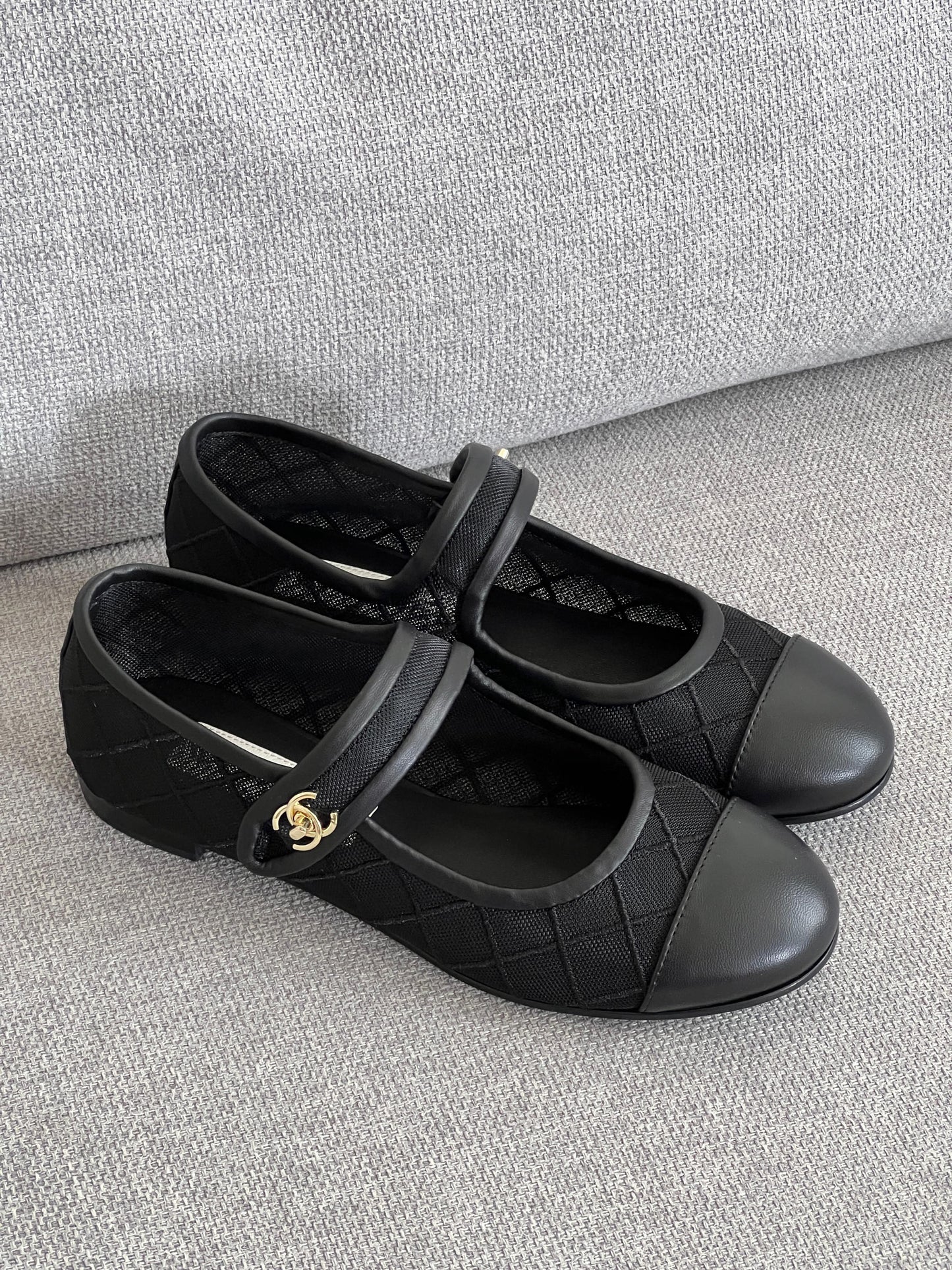 CHANEL Mary Jane Ballet Flats